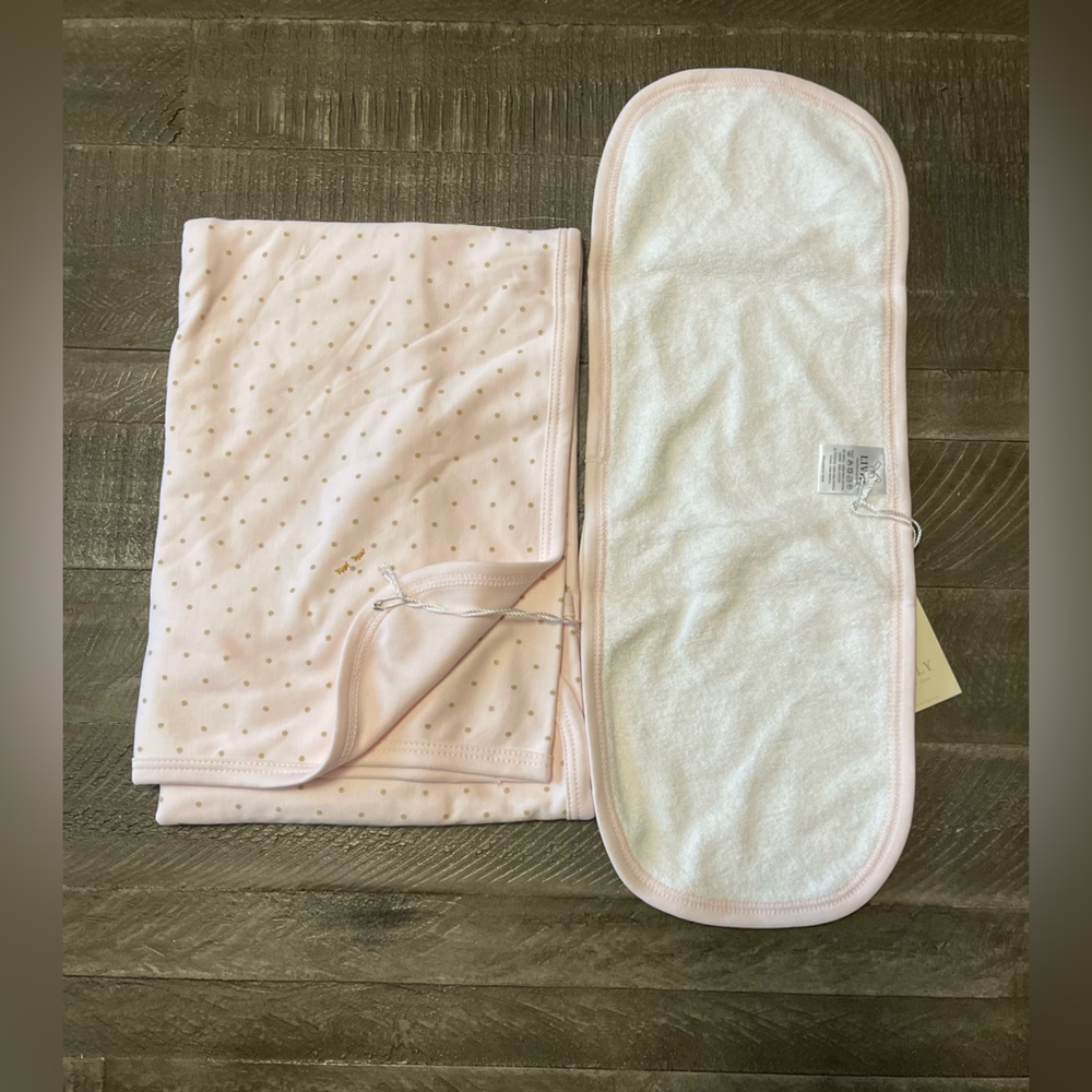 Livly Saturday Blanket + Saturday Burp-Blankie